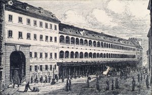 O quartel de Salzgries em Viena