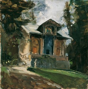 O estúdio do pintor Heinrich von Angeli em Reichenau