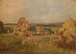 Erntemonat em Plankenberg de Emil Jakob Schindler