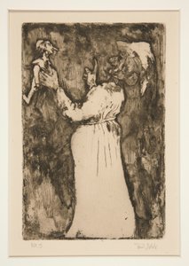 The Little Puppet, prato 7 de Fantasias (Fantasia) de Emil Nolde