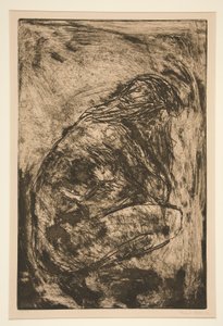 Nu sentado de Emil Nolde