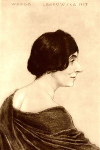 Retrato de Wanda Landowska 1879-1959, 1917
