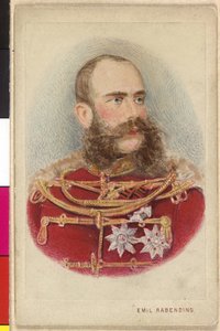 Imperador da Áustria Franz Joseph I de Emil Rabending