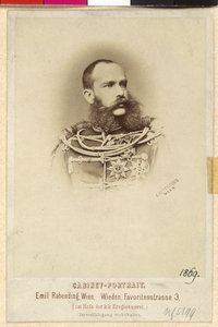 Imperador da Áustria Franz Joseph I de Emil Rabending