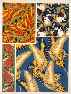 Desenho com motivo de insecto de Émile Allain Séguy