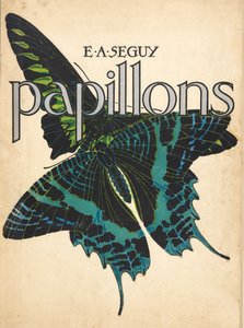 Capa de Papillons, pub. 1925 (impressão pochoir) de Émile Allain Séguy