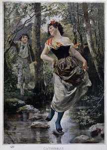 Cathinelle - por Bayard, início do século XX de Emile Antoine Bayard