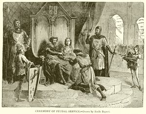 Cerimônia do Serviço Feudal de Emile Antoine Bayard