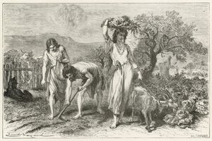 Cultura de jardim na idade do bronze de Emile Antoine Bayard