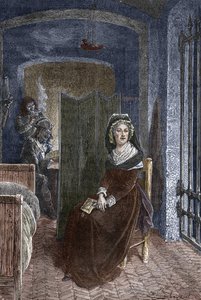 Maria Antonieta presa na prisão Conciergerie em Paris