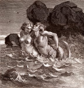 A sereia de Emile Antoine Bayard