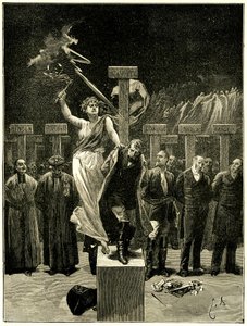 Victor Hugo, Les Chatiments, ilustração de Emile Bayard. "Seria um erro acreditar que estas coisas/vão acabar com canções e boletins". Diz-se que esta evocação do futuro causou o pavor de Napoleão 3. de Emile Antoine Bayard