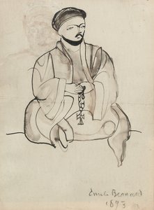 Padre copta, 1893 de Emile Bernard