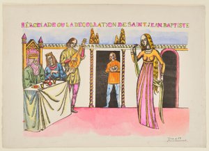 Herodíade ou a decapitação de São João Batista de Emile Bernard