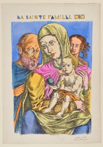 A Sagrada Família de Emile Bernard