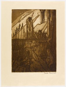 N.º 40 – «Cristo coroado de espinhos e vestido de escarlate.» de Emile Bernard