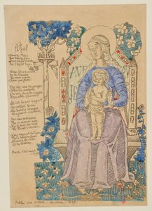 Weihnachten de Emile Bernard