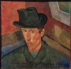 Retrato Eugène Boch de Emile Bernard