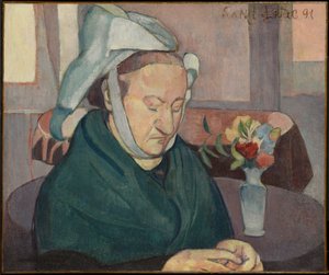 Retrato de Madame Lemasson de Emile Bernard