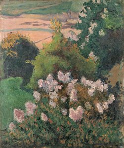 Paisagem de Saint-Briac, 1886 de Emile Bernard