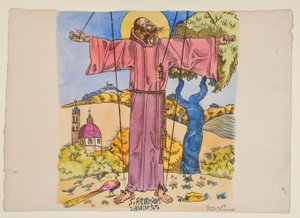 São Francisco de Assis de Emile Bernard