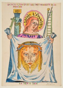 Santa Verónica e os instrumentos da Paixão: A Santa Face de Emile Bernard