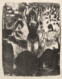 Cantora no Café-Concerto de Emile Bernard