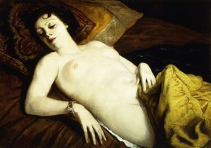 Dormindo nu com pulseira; Nu Couche au Bracelet, 1930