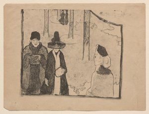 O passeio de Emile Bernard