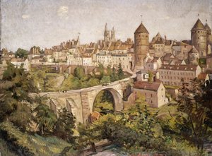 l "paisagem de Yonne, 1907 de Emile Bernard