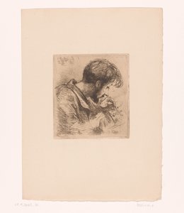 Retrato Um Paul Adolphe Rajon de Emile Boilvin