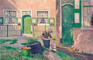 Ferme em Zud-Beveland, c1899 de Emile Claus