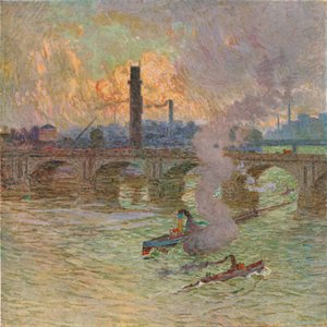 Mau tempo, c1917 de Emile Claus
