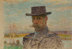Autorretrato de Emile Claus