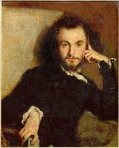 Charles Baudelaire, poeta (pintura sobre tela) de Emile Deroy