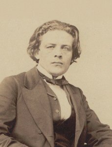 Retrato do compositor Anton Rubinstein 1829-1894, ca 1860-1870.