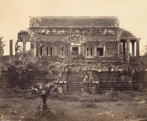 Grande Pagode - Edícula Norte, 1866. de Emile Gsell