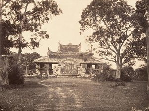 Túmulo do Bispo de Adran, 1866. de Emile Gsell