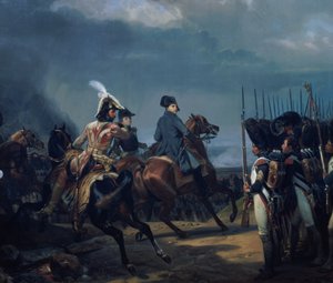 A batalha de Iena, 14 de outubro de 1806 (para detalhes, ver 70309) de Emile Jean Horace Vernet