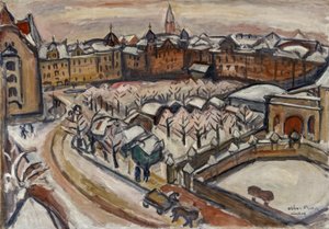 Neve em Munique de Emile Othon Friesz