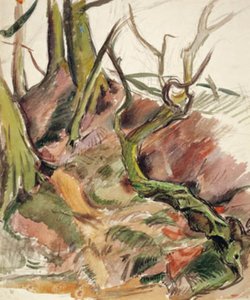 Estudo de madeira. de Emile Othon Friesz
