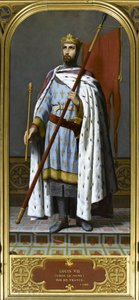 Rei Luís VII da França 1120-1180, 1842.