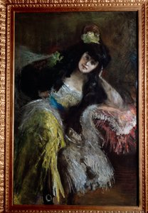 Retrato da Marquesa Emilia Sommi Picenardi (óleo sobre tela