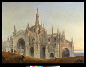 Amanhecer, a Catedral de 1921 de Emilio Magistretti