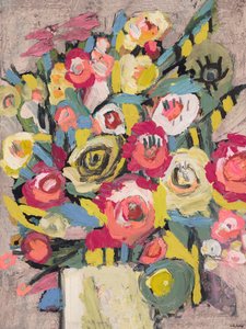 EFK0031, 2018 (óleo sobre tela) de Emily Fox King