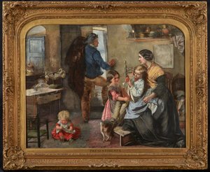 Pressentimentos (óleo sobre tela)