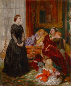 The Governess [1860, Royal Academy of Arts, Londres, catálogo de exposições]