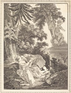 A noite de Emmanuel Jean Nepomucène de Ghendt after Pierre Antoine Baudouin