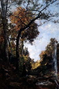 A caminhada do outono, 1869. de Emmanuel Lansyer