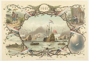 A Viagem a Chatham e a captura do Carlos Real, 1667 de Emrik and Binger